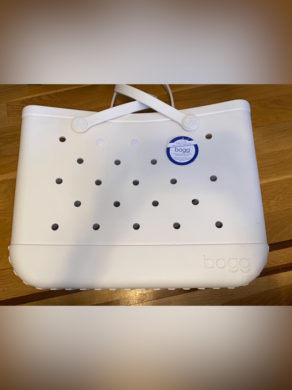 LAST ONE Bogg Bag Original Bogg Tote Bag For Shore White NWT New with tags